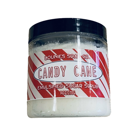 Candy Cane Sugar Scrub