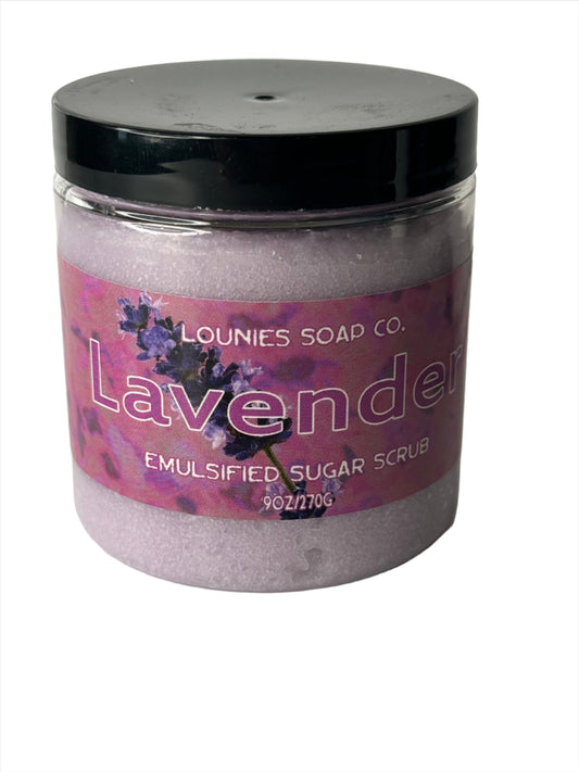 Lavender Sugar Scrub